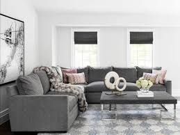Modern Gray Sectional Sofa