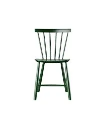 Green Painted Wood Dining Chair