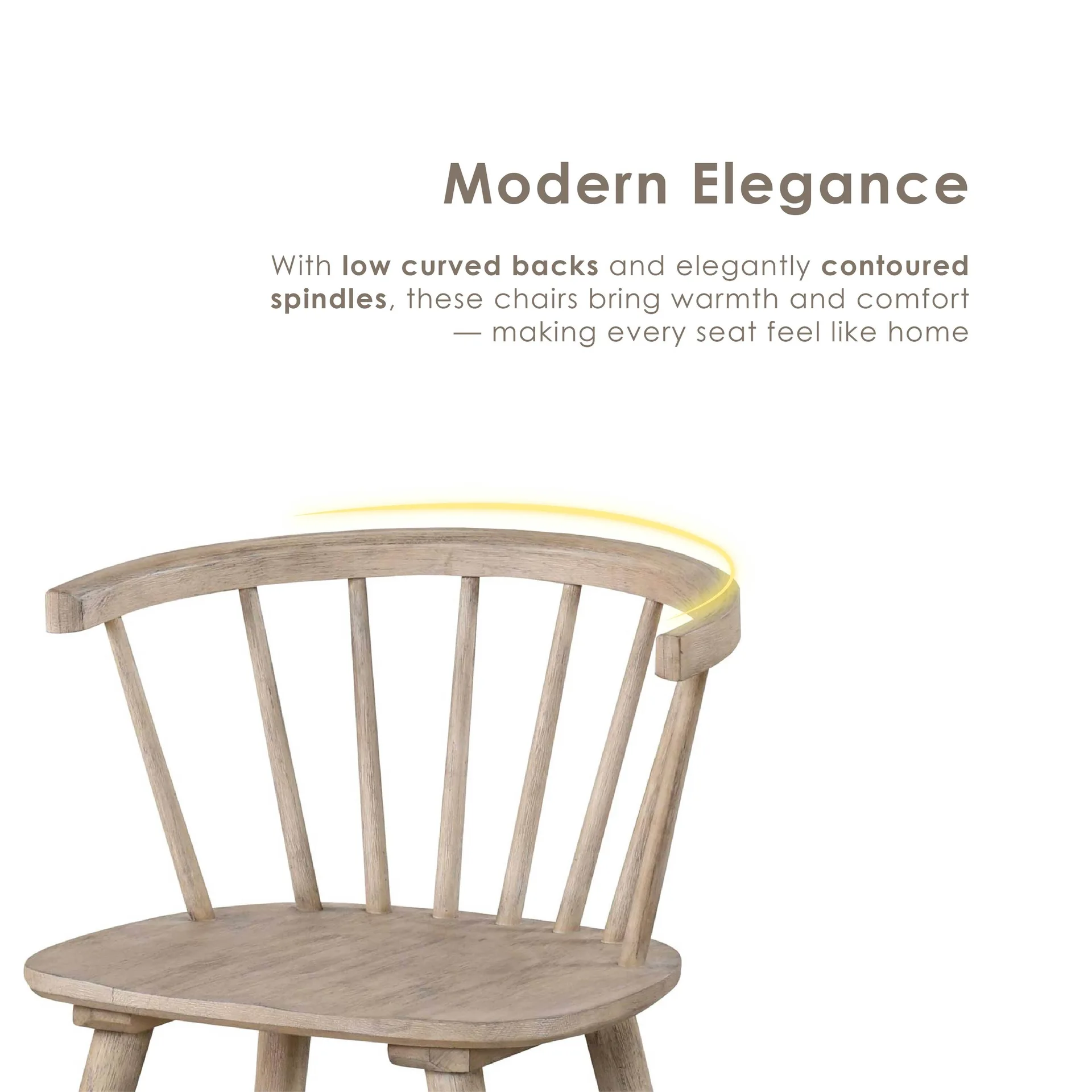 Galgary Wood Dining Chair