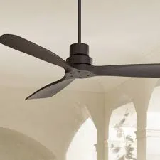 Casa Delta Matte Black Ceiling Fan