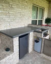 Outdoor Stone Console Sink