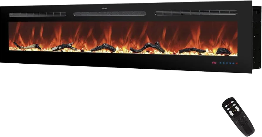 Linear Fireplace
