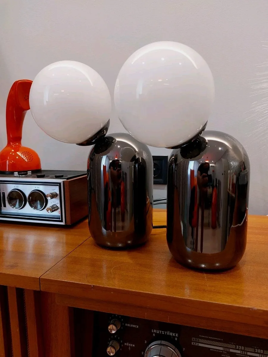 Polished Table Lamp