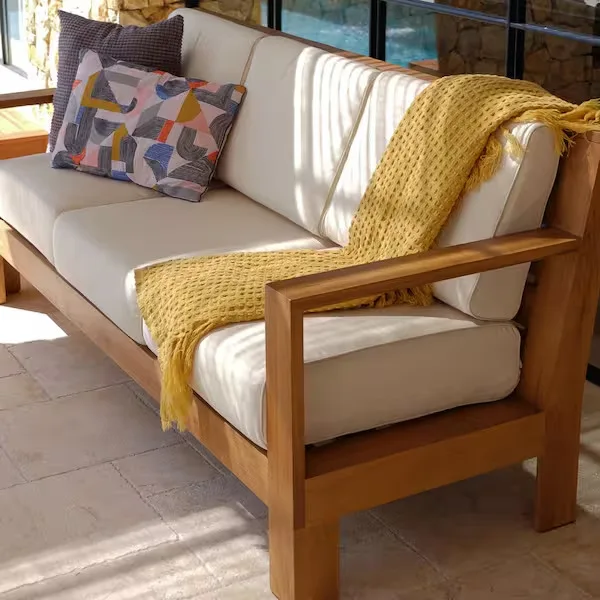 Cambridge Casual Teak Outdoor Loveseat