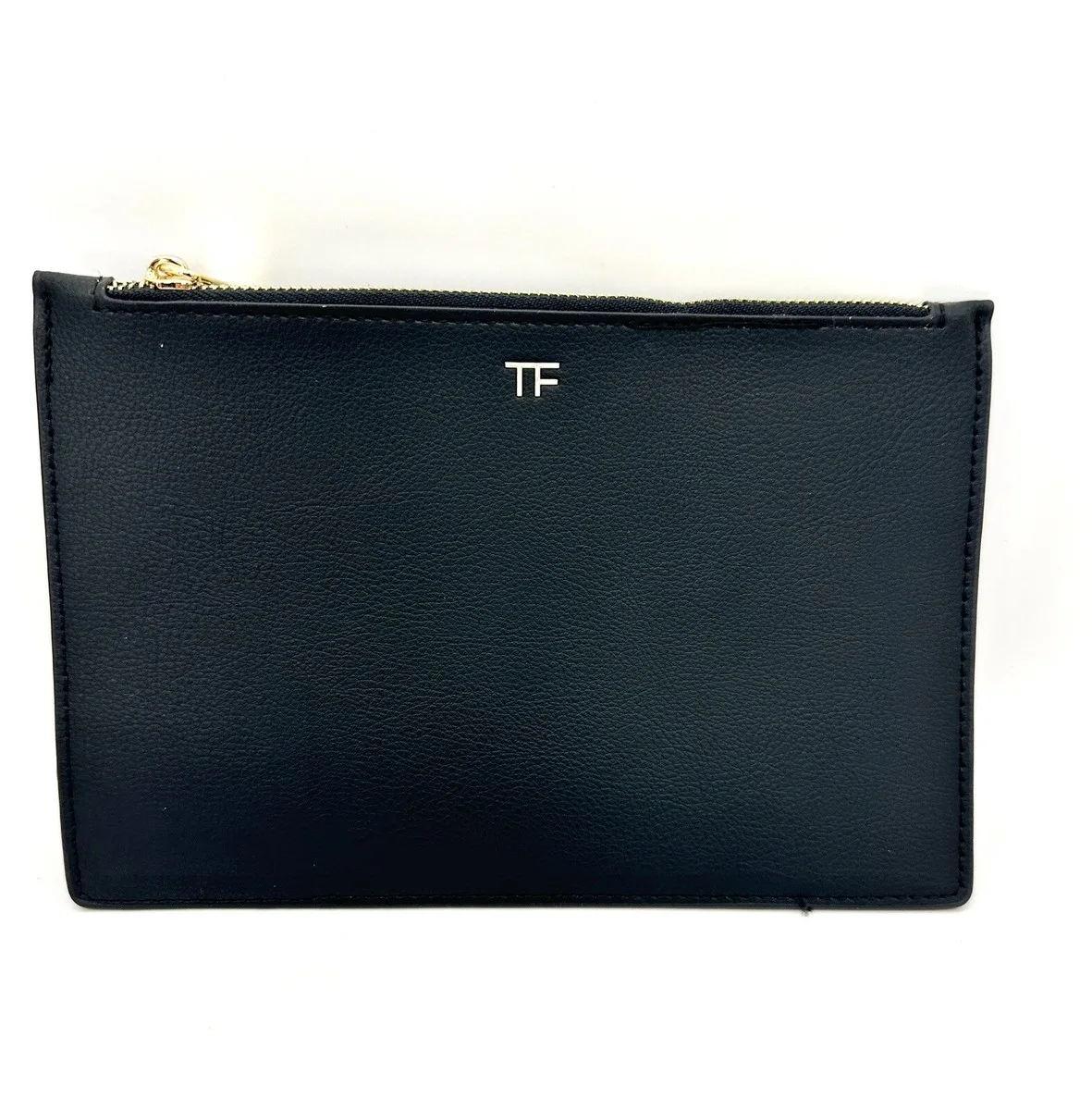 Tom Ford Black Leather Clutch Bag