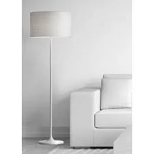 Oslo Modern Matte White Floor Lamp