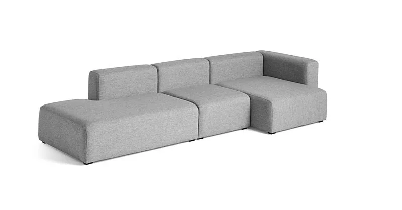 Mags Gray Fabric Modular Sofa