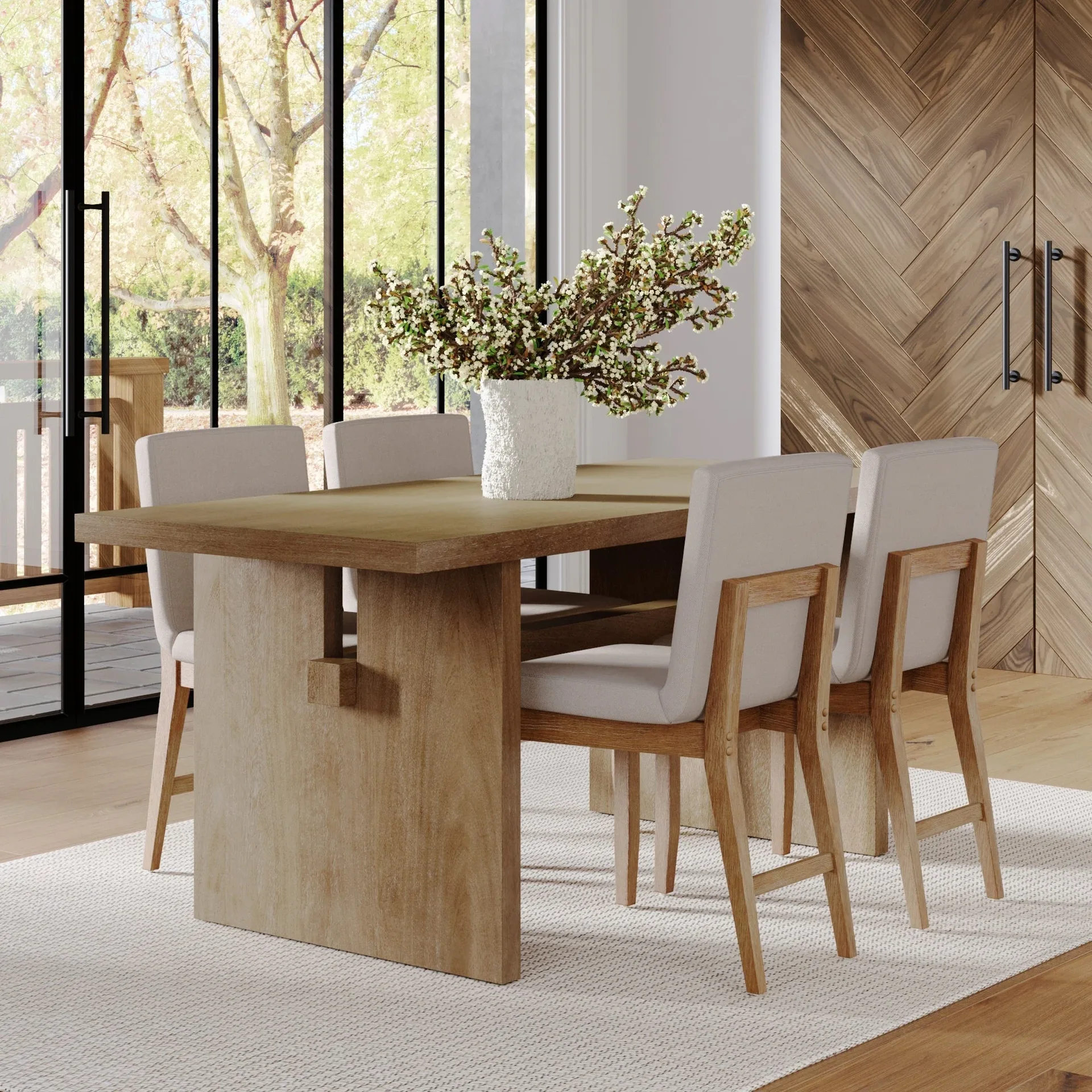 Briggs Modern Rectangular Dining Table