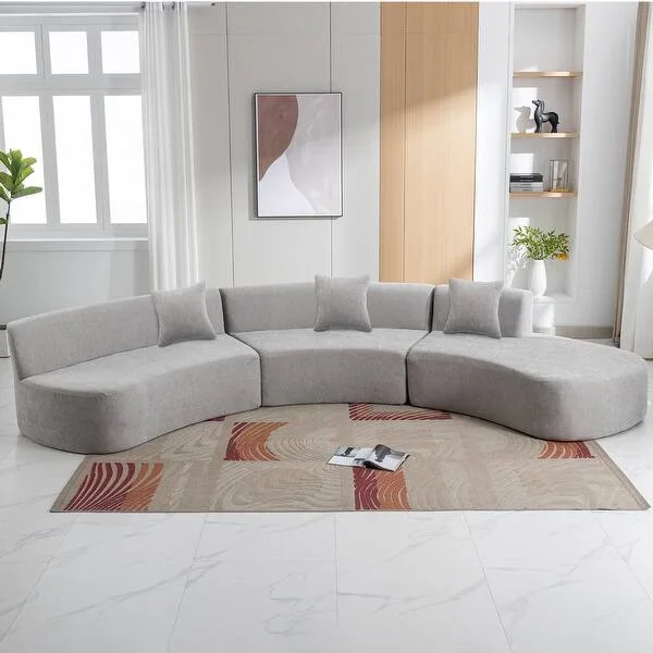 Curved Modular Sofa