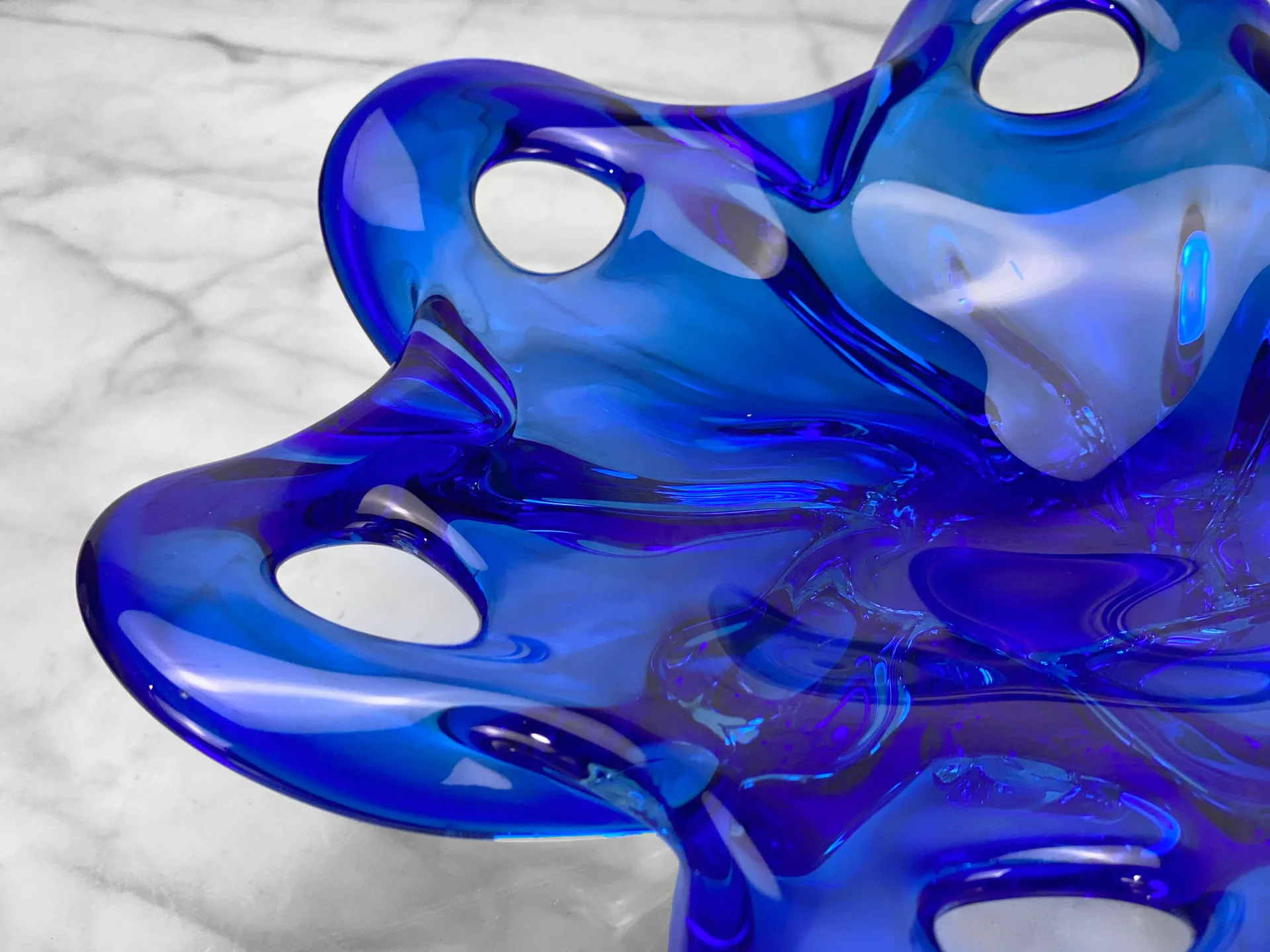 Mid-Century Italian Murano Decorative Bowl
