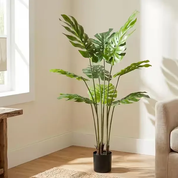 Artificial Monstera Potted Plant