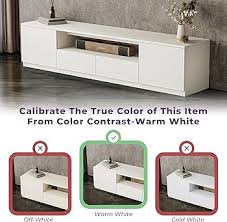Minimalist White Media Console