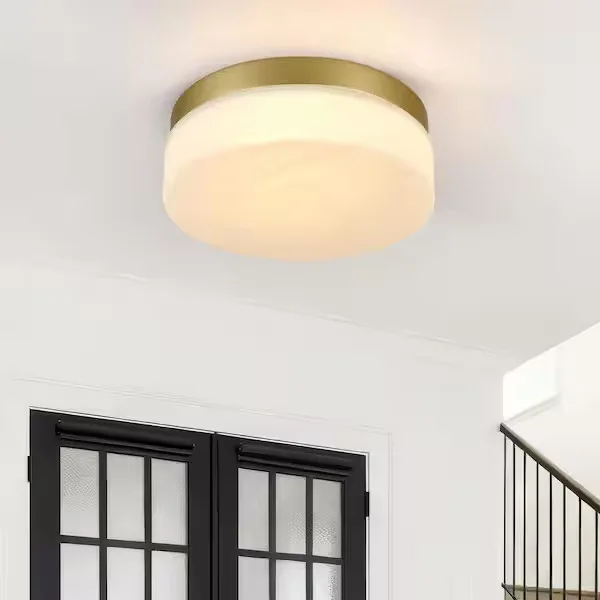 Brushed Gold Round Ceiling Downlight