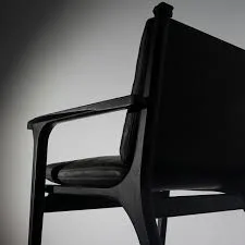 Black Wood Dining Chair