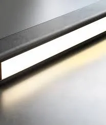 Modern Matte Black Linear Pendant Light