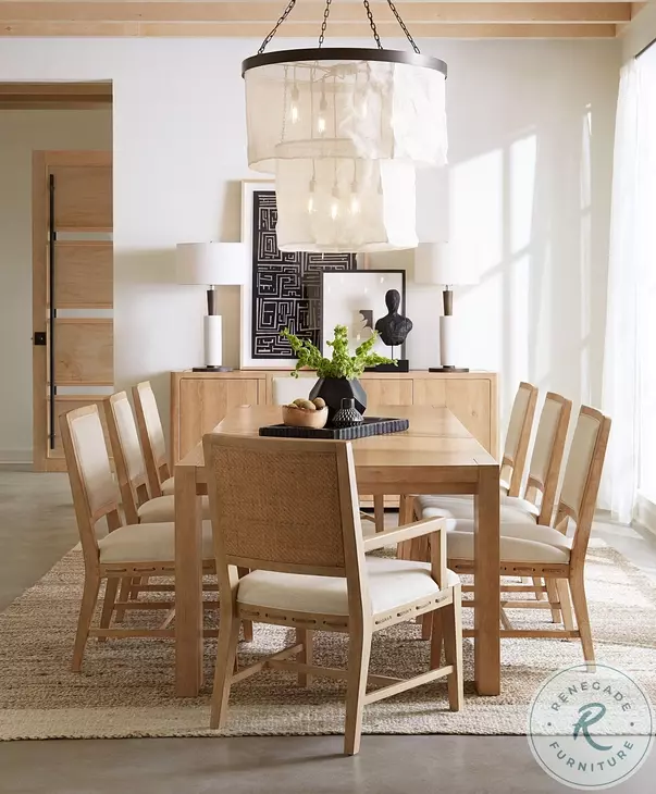 Retreat Natural Wooden Dining Table