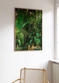 Tropical Jungle Framed Wall Art