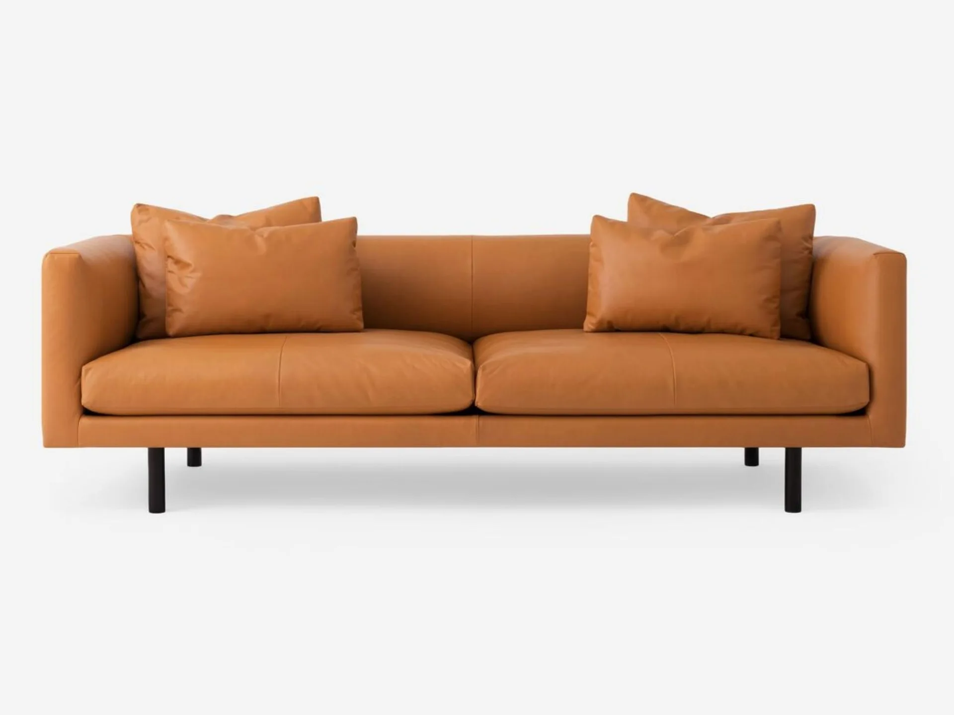 Replay Brown Leather Sofa