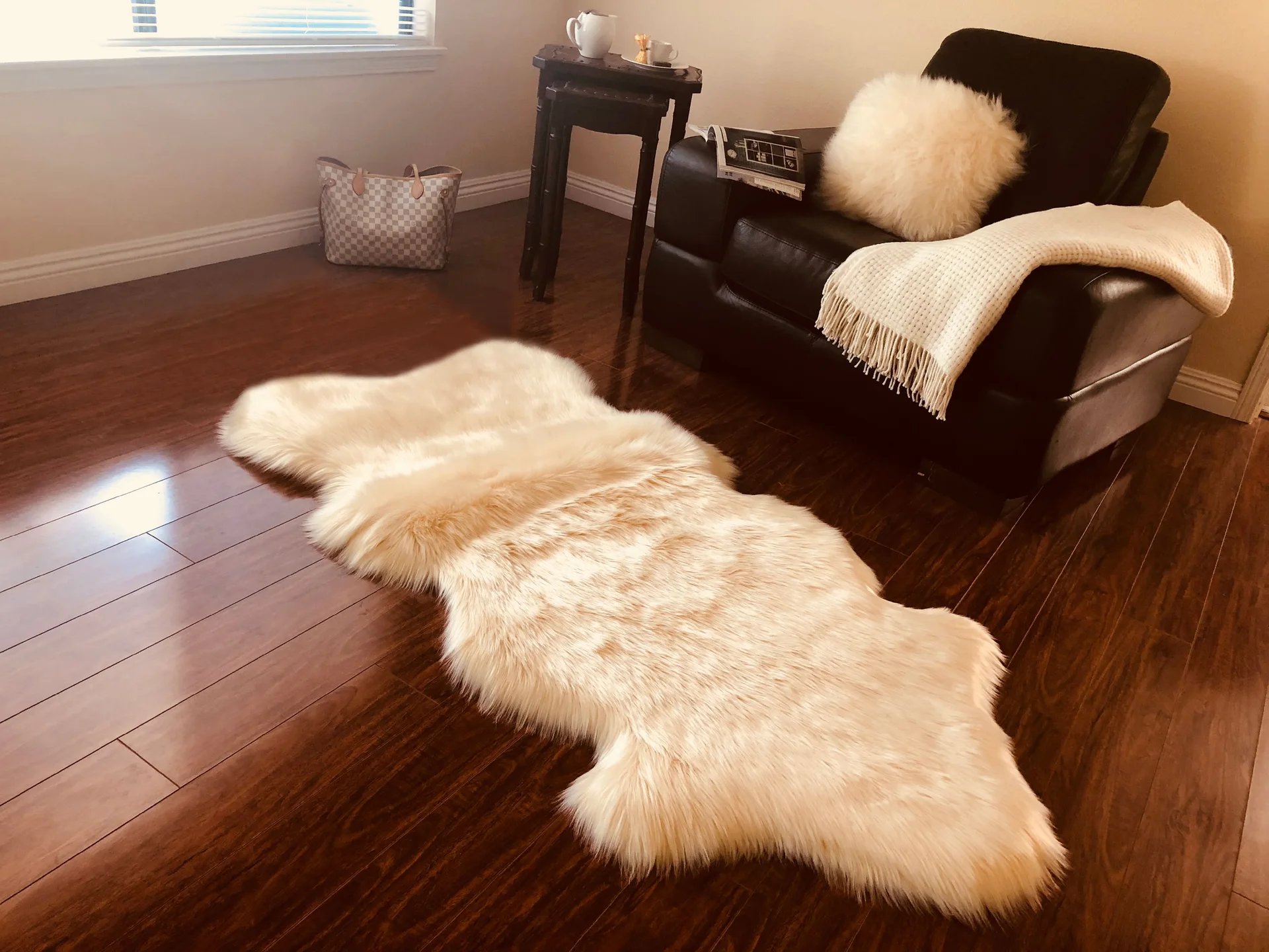 Sheepskin Throw