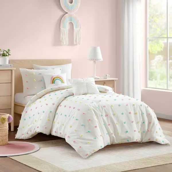 White Cotton Kids Bed