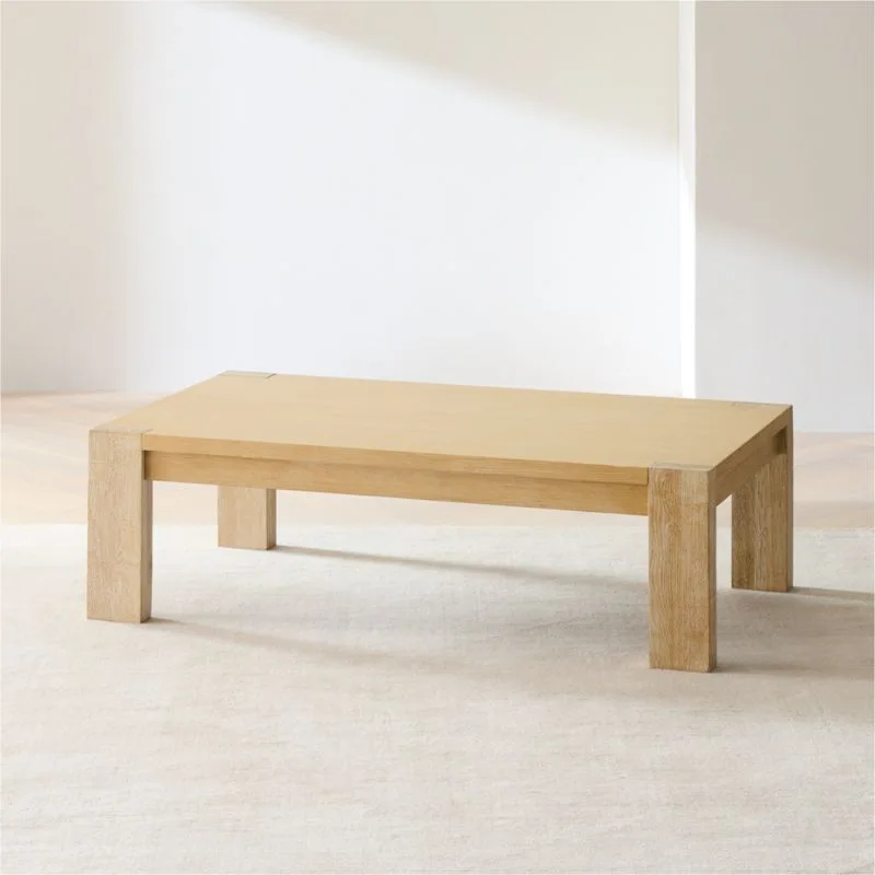Terra Natural Oak Rectangular Coffee Table