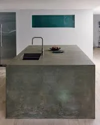 Concrete Kitchen Island