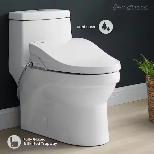 Swiss Madison Virage Toilet With Bidet Seat