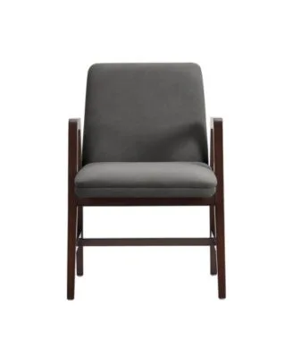 Gray Velvet Dining Chair