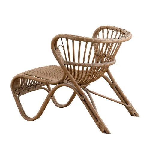 Natural Rattan Rocking Chair