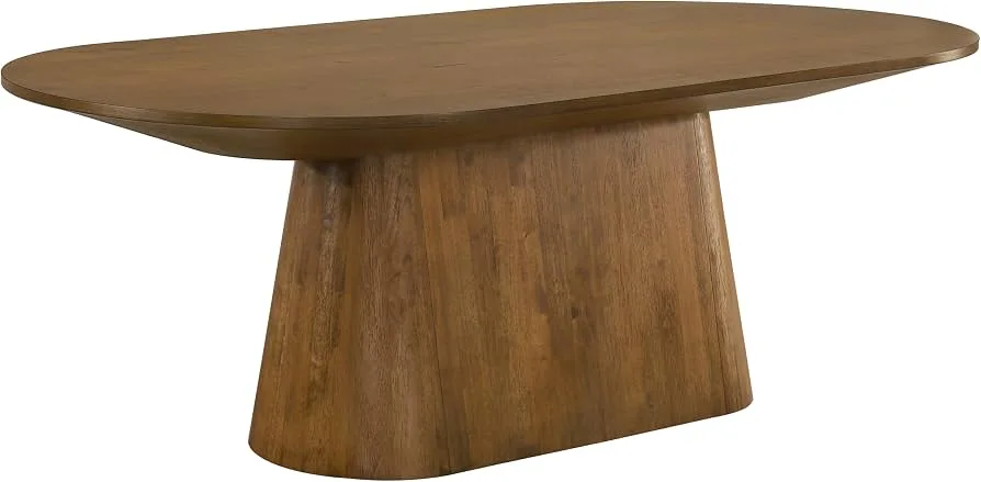 Terra Mid-Century Modern Oval Dining Table