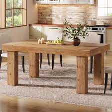 Rustic Wood Dining Table
