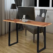 Industrial Rectangular Wood Dining Table