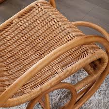 Natural Rattan Rocking Chair