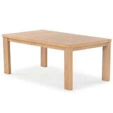 Yifei Natural Wood Rectangular Dining Table