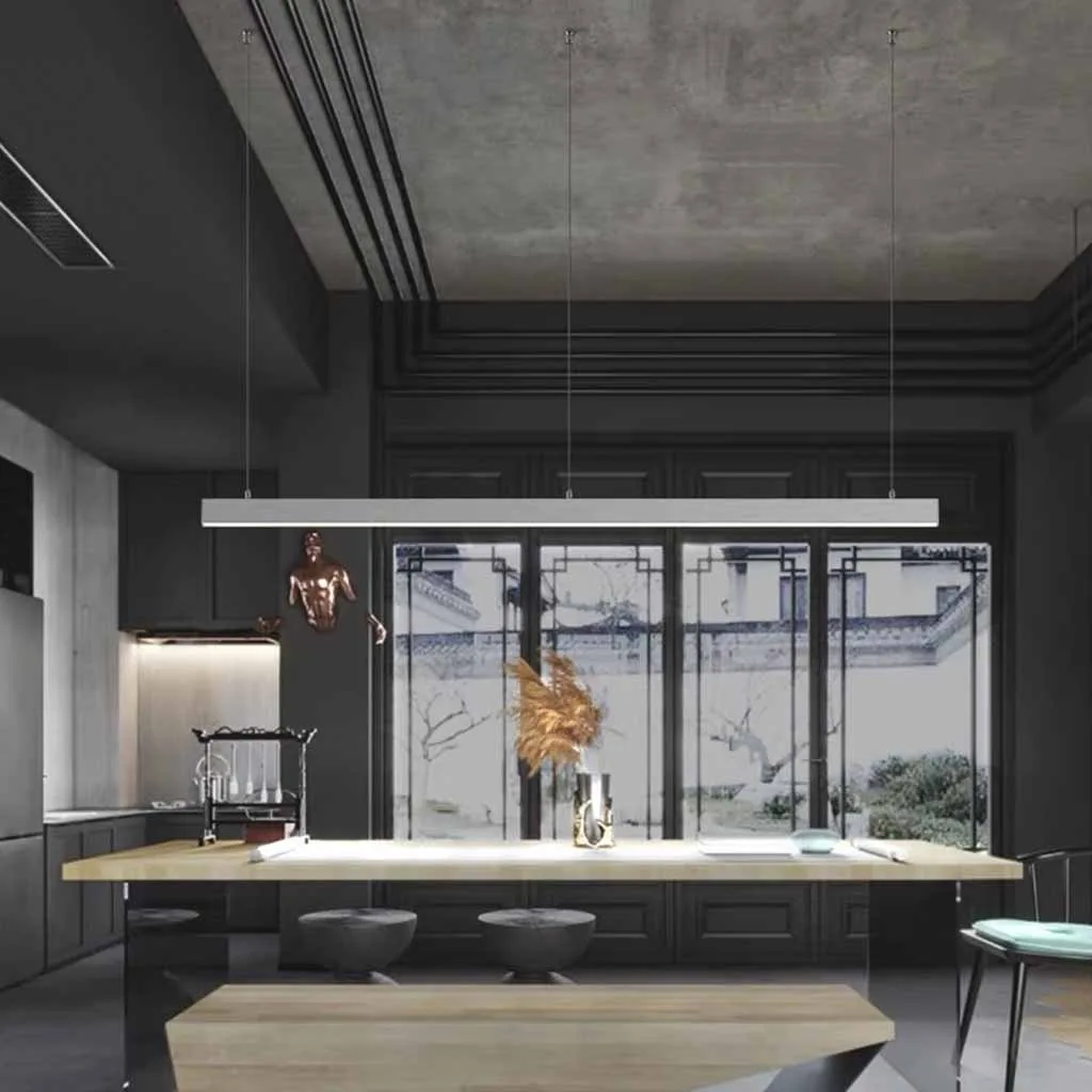 Minimalist Linear Pendant Light