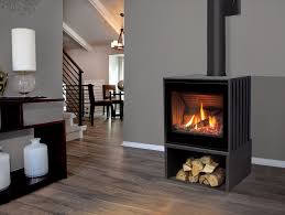 Cube Modern Ribbed Steel Fireplace Stove