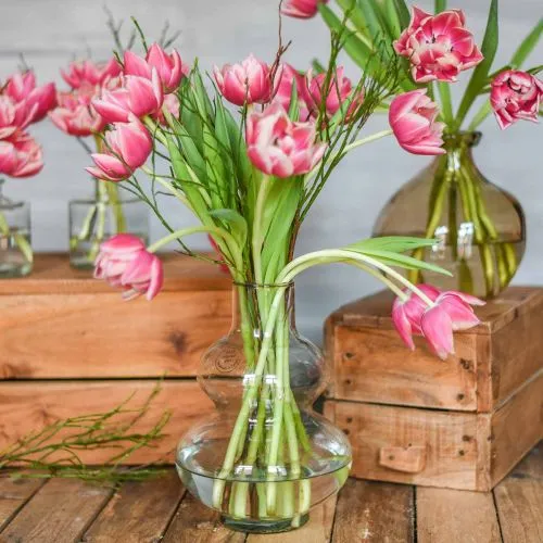 Round Glass Vase