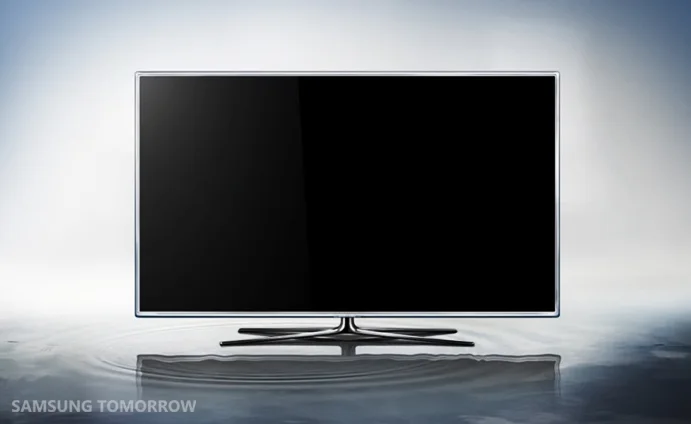 Modern Rectangular Television