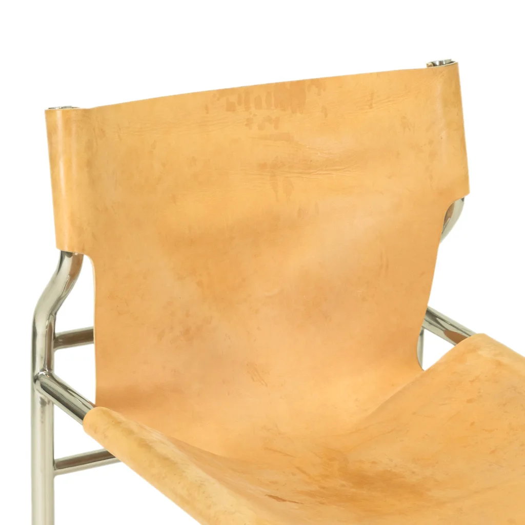 Surf Sling Leather Accent Chair