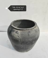 Vintage Rustic Clay Planter-XLarge