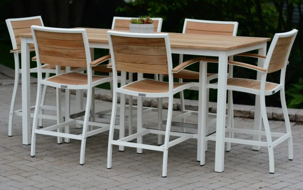 Soho Rectangular Teak Outdoor Dining Table