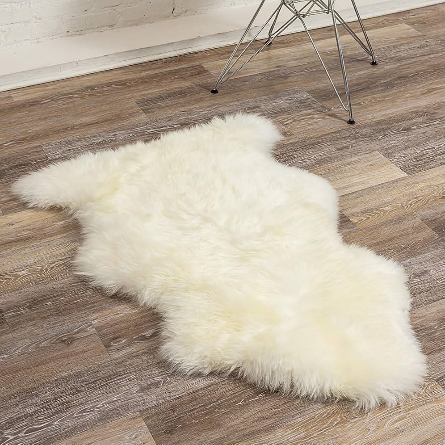 Cream Sheepskin Rug
