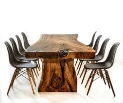 Natural Live Edge Dining Table