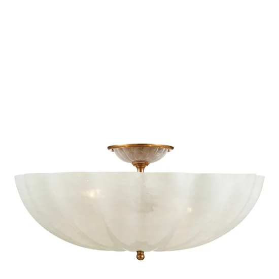 Rosehill Ribbed Glass Ceiling Fixture