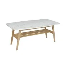 Loris Rectangular Marble Coffee Table