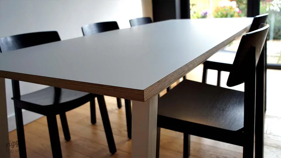 Stance Minimalist Rectangular Dining Table
