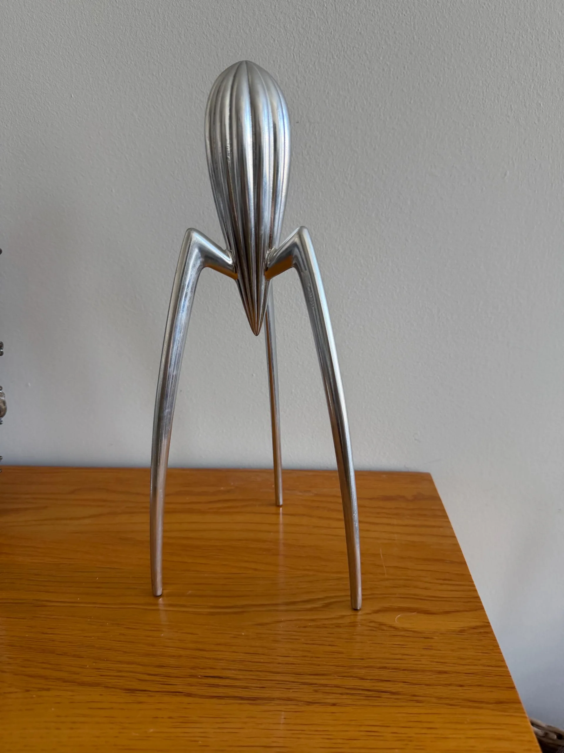 Alessi Polished Aluminum Citrus Squeezer