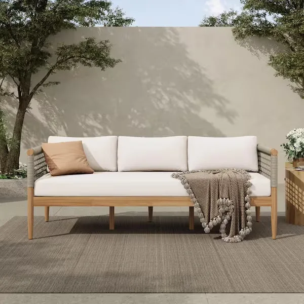 Dunbar Teak Outdoor Sofa