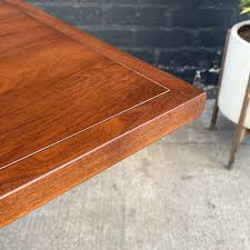 Mid-Century Modern Walnut Dining Table