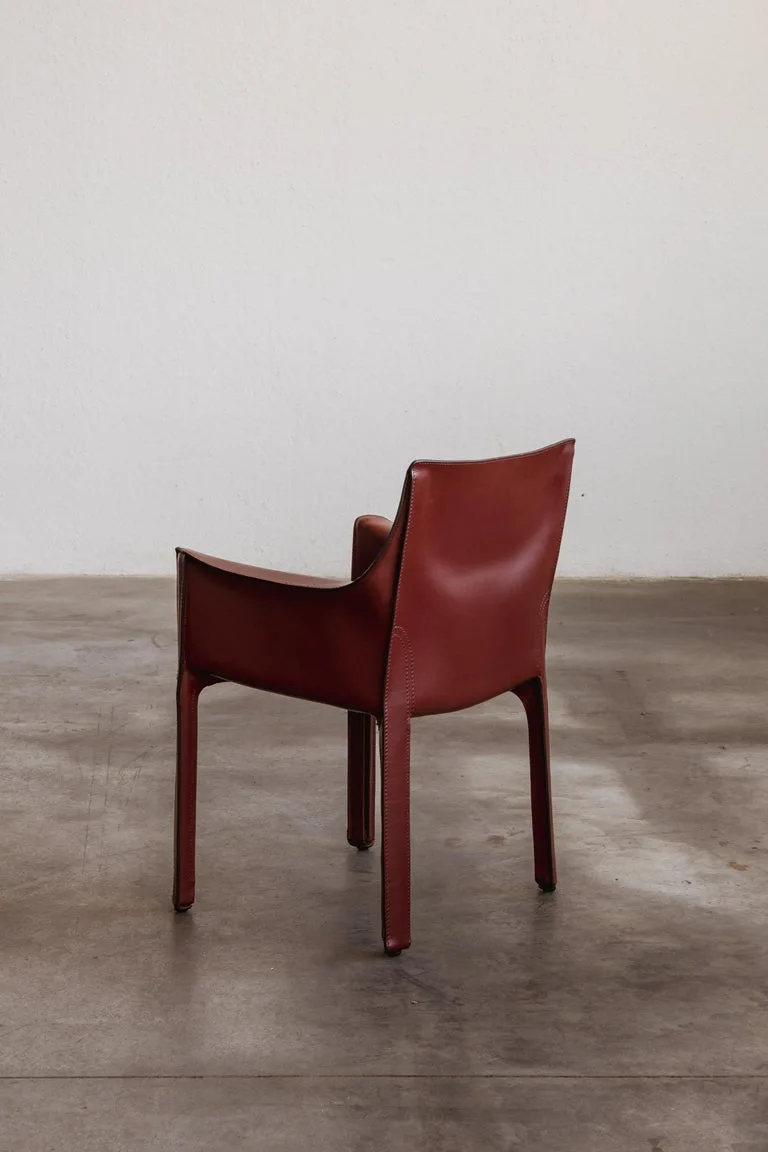 Red Leather Armchair